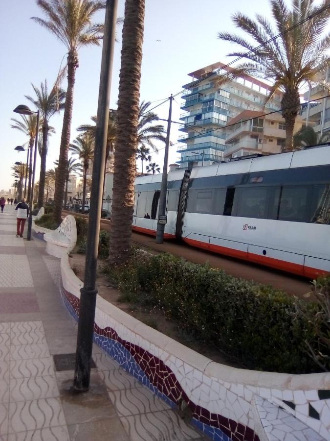 Apartamento Voramar Primera Linea De Mar El Campello Zewnętrze zdjęcie